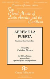 Abreme la Puerta SSAA choral sheet music cover